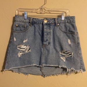Jean skirt